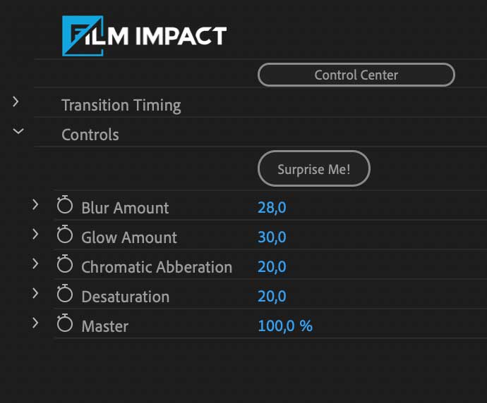 film impact transitions free download