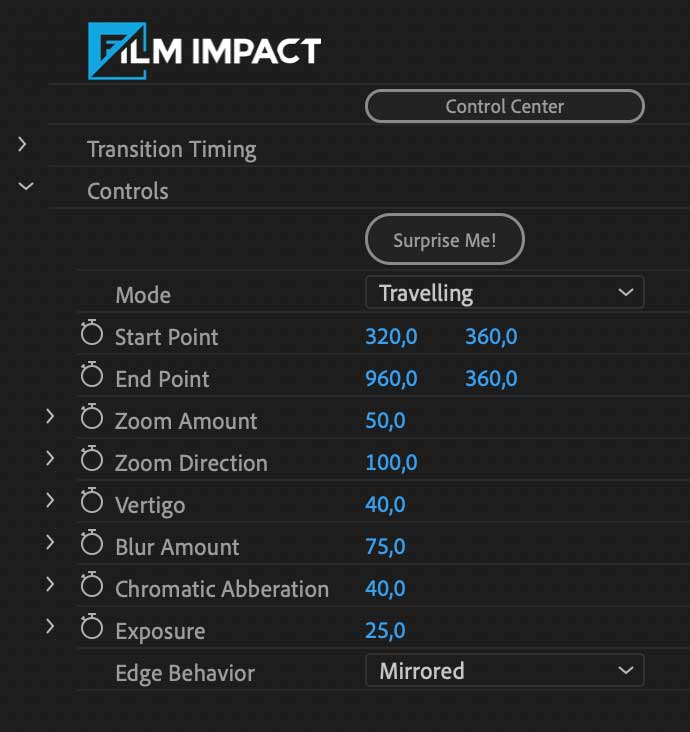 zoom transition premiere pro
